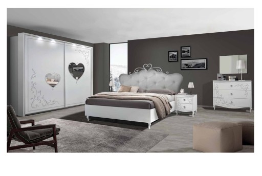 Anteprima di CAMERA SWEET BIANCO FRASSINO/SERIGRAFATO