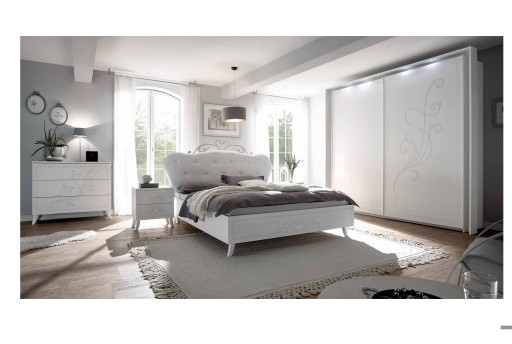 Anteprima di CAMERA NIVEA BIANCO FRASSINO/SERIGRAFATO