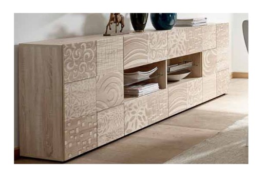 Anteprima di MADIA MIRO 2 ANTE 4 CASSETTI