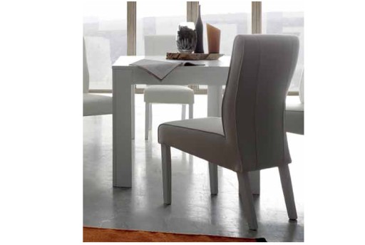 Anteprima di TAVOLO ALLUNGABILE SKY BIANCO OPACO/PERO