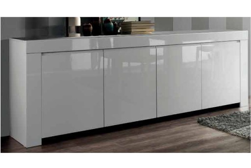 Anteprima di MADIA AMALFI 4 ANTE BIANCO LUCIDO