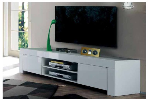 Anteprima di PORTA TV GRANDE AMALFI BIANCO LUCIDO