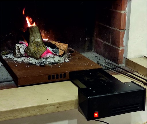 Anteprima di termoventilatore da caminetto