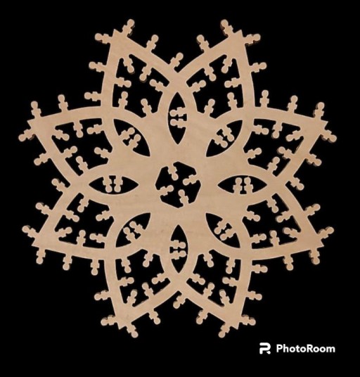 Anteprima di fiocco di neve luminaria salentina