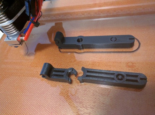 Anteprima di Leva del cilindro idraulico della sedia Herman Miller Aeron (38)